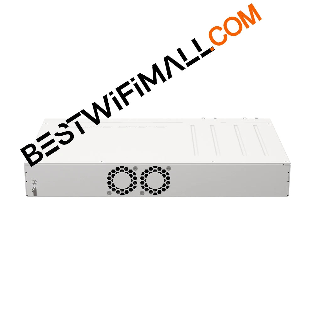 MikroTik CRS510-8XS-2XQ-IN 100 Gigabit Switch 2x100 Gigabit QSFP28 Ports, 8x25 Gigabit SFP28 Ports Dual Hot-Swap Power Supplies