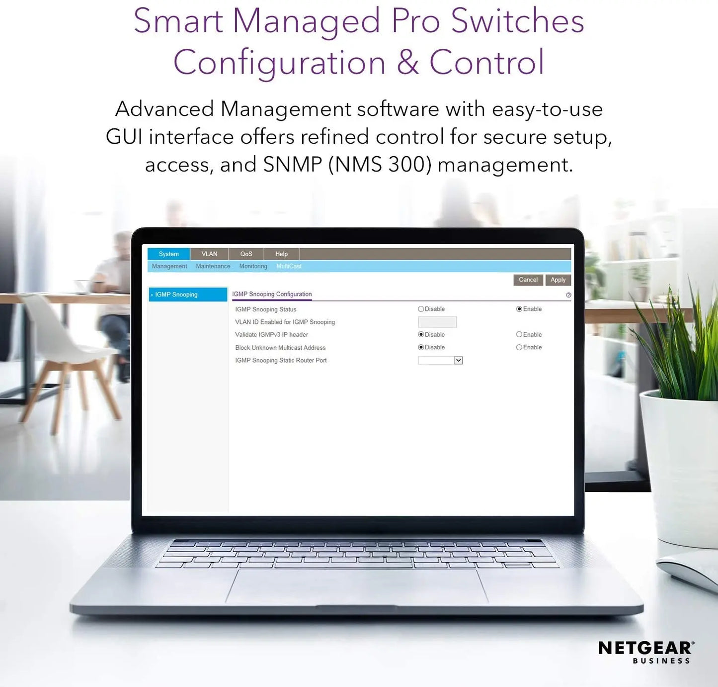 NETGEAR GS108T 8-Port Gigabit Ethernet Smart Managed Pro Switch Desktop - Best WiFi Mall