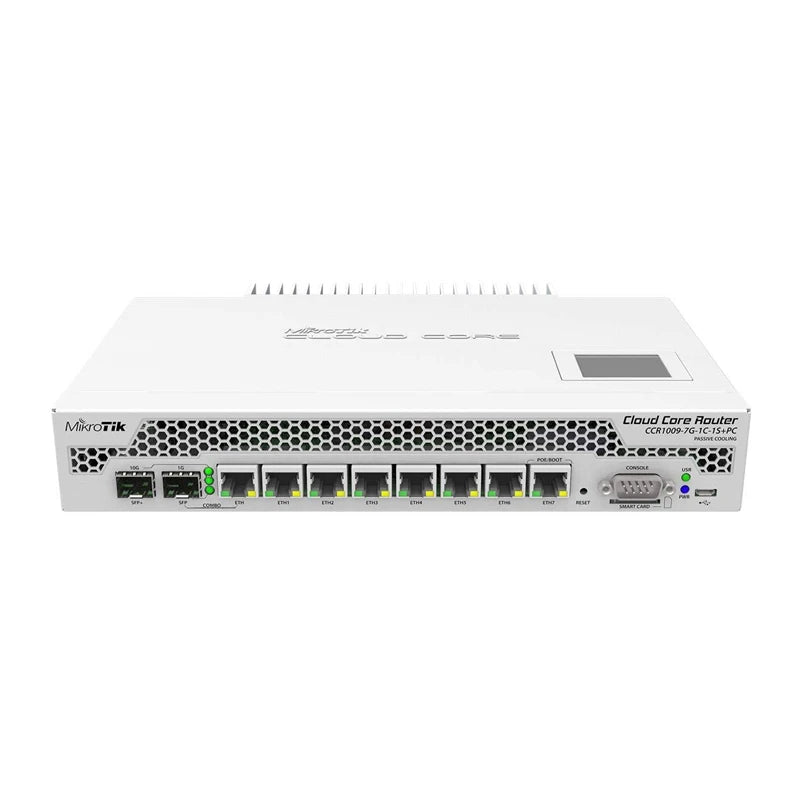 MikroTik CCR1009-7G-1C-1S+PC Router 7xGigabit Ports 1xCombo Port