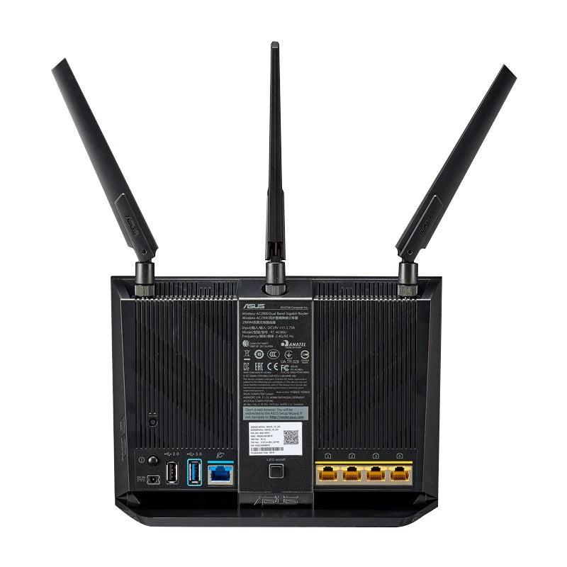 ASUS RT-AC86U AiMesh Wi-Fi 5 Router AC2900 802.11AC MU-MIMO Dual-Band, 2.9 Gbps 2.4 GHz & 5 GHz WiFi 4 Ports Gigabit - Best WiFi Mall