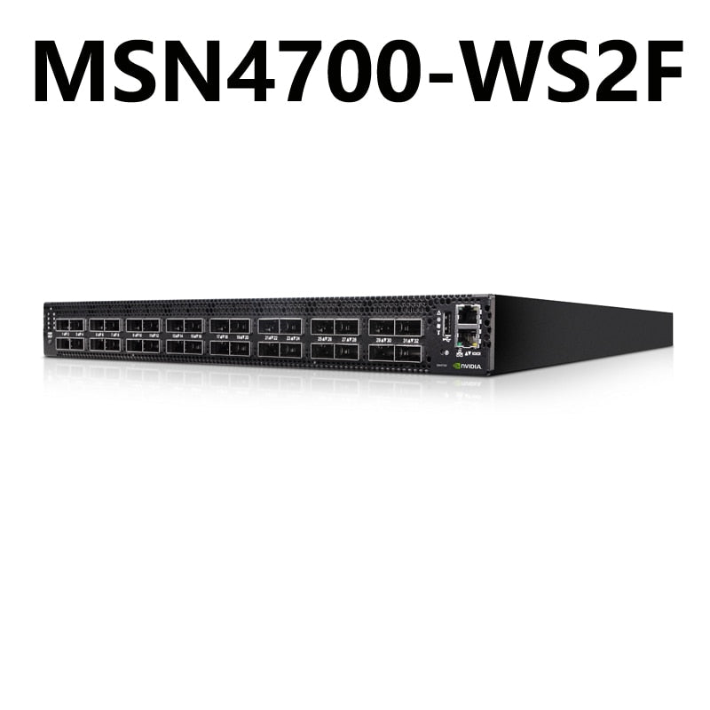 NVIDIA Mellanox MSN4700-WS2F Spectrum-3 400GbE 1U Open Ethernet
