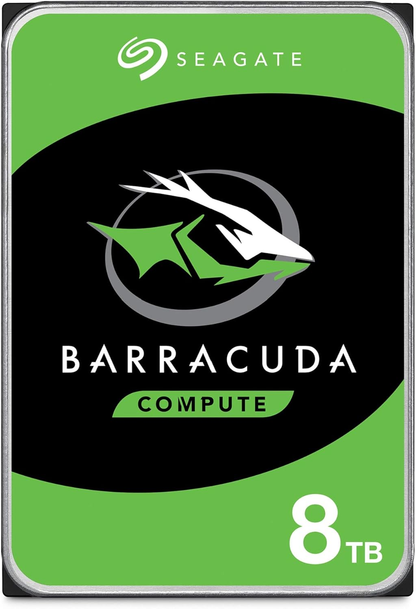 Seagate BarraCuda 8 TB Internal Hard Drive HDD – 3.5 Inch SATA 6 Gb/s, 5,400 RPM, 256 MB Cache for Computer Desktop PC (ST8000DMZ04) - Best WiFi Mall