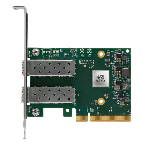 NVIDIA Mellanox MCX631102AN-ADAT Ethernet Adapter 25GbE Dual SFP28 PCIe 4.0 - Best WiFi Mall