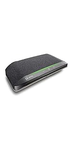 Poly Sync 20+ Personal Portable Bluetooth Smart Speakerphone (Plantronics) - USB-A UC Bluetooth Adapter - Connect Wirelessly to PC/Mac/Cell Phone - Works w/Teams, Zoom, & More