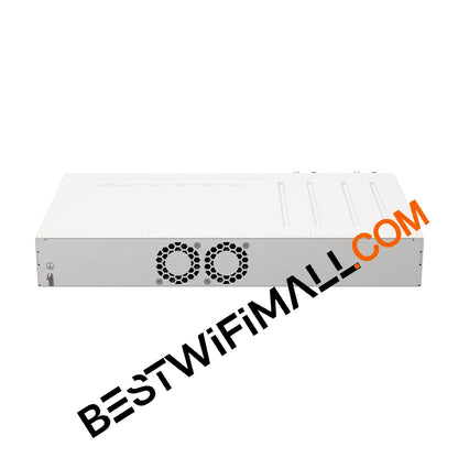 MikroTik CRS510-8XS-2XQ-IN 100 Gigabit Switch 2x100 Gigabit QSFP28 Ports, 8x25 Gigabit SFP28 Ports Dual Hot-Swap Power Supplies