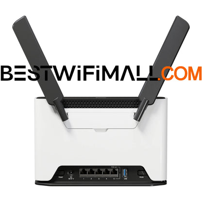 MikroTik Chateau PRO AX H53UiG-5HaxQ2HaxQ Wi-Fi 6 Home Access Point, An Exceptionally Powerful Wireless System & A Matching CPU