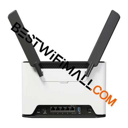 MikroTik Chateau PRO AX H53UiG-5HaxQ2HaxQ Wi-Fi 6 Home Access Point, An Exceptionally Powerful Wireless System & A Matching CPU