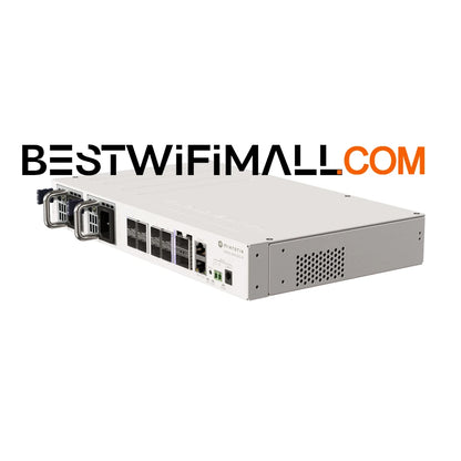MikroTik CRS510-8XS-2XQ-IN 100 Gigabit Switch 2x100 Gigabit QSFP28 Ports, 8x25 Gigabit SFP28 Ports Dual Hot-Swap Power Supplies