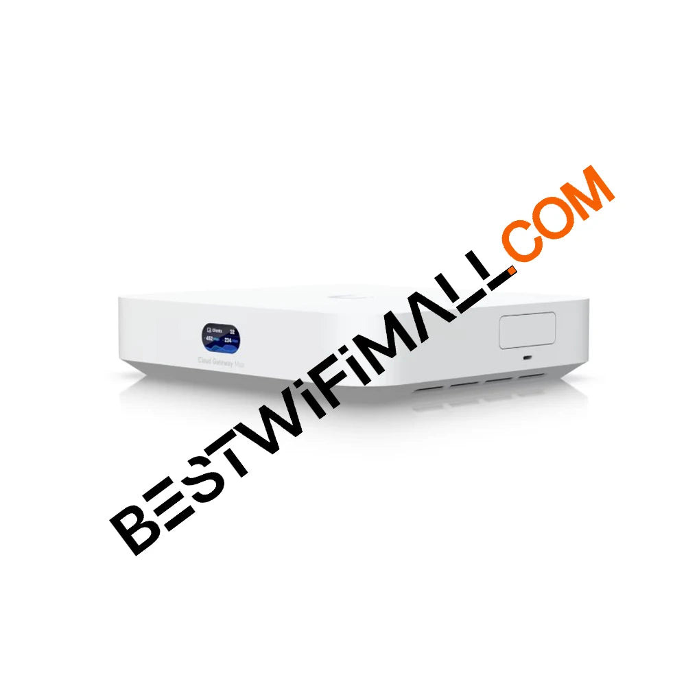 UBIQUITI Cloud Gateway Max UCG-Max-NS UCG-Max Compact 2.5G 30+UniFi Device 300+Client Support 2.3 Gbps IPS Routing, NVR Storage
