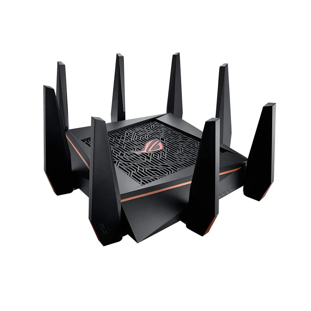 ASUS GT-AC5300 AC5300 TOP 5 Best Gaming Wi-Fi Router, Tri-Band 5334 Mbps, Whole Home WiFi Mesh System 1.8GHz 2.4GHz and 5 GHz - Best WiFi Mall