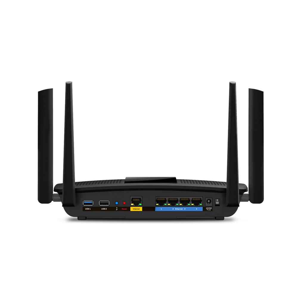 LINKSYS EA8100 Wi-Fi Router AC2600 Max-Stream MU-MIMO Gigabit Smart, Dual-Band Up To 2.6 Gbps WiFi Speeds, 15+ Devices