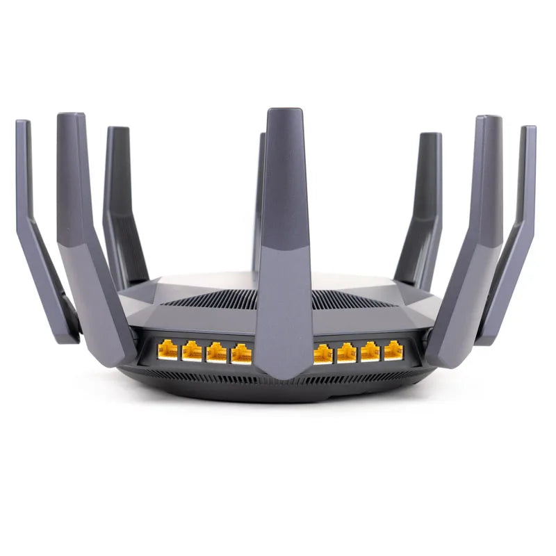 ASUS RT-AX89X AX6000 6Gbps Dual Band WiFi 6 Router, 12-Stream 6000Mbps Wi-Fi Speed, Dual 10G Ports, MU-MIMO, OFDMA, AiProtection - Best WiFi Mall