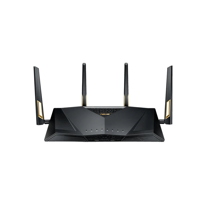 ASUS RT-AX88U Gaming Router Wi-Fi 6 802.11ax 4x4 Up to 6000Mbps AX6000 MU-MIMO &OFDMA 2.4GHz/5GHz WiFi 4 Antennas+8 Lan 1000Mbps - Best WiFi Mall