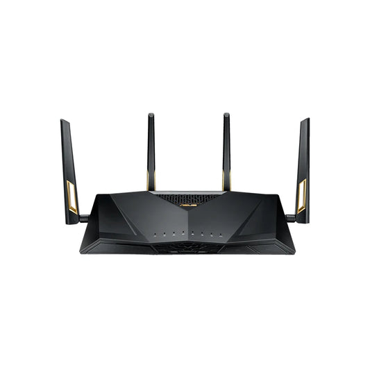 ASUS RT-AX88U Gaming Router Wi-Fi 6 802.11ax 4x4 Up to 6000Mbps AX6000 MU-MIMO &OFDMA 2.4GHz/5GHz WiFi 4 Antennas+8 Lan 1000Mbps - Best WiFi Mall