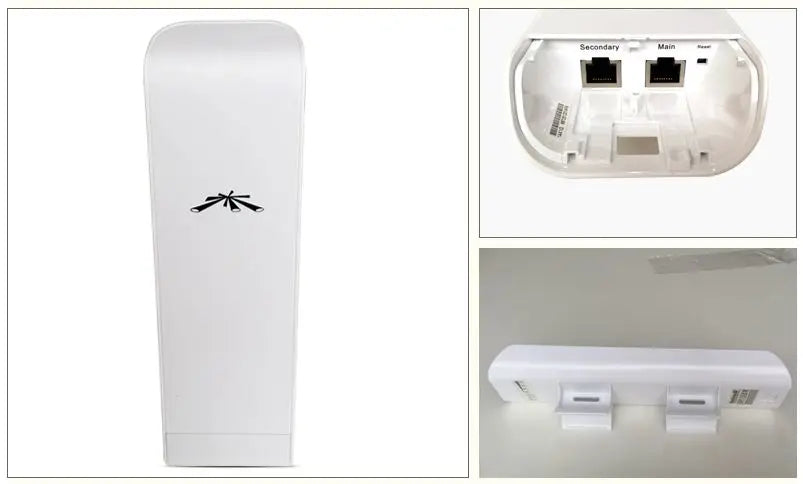 Ubiquiti NSM5 Nanostation Outdoor WiFi Bridge 5GHz 802.11n Hi-power 20dBm AirMax TDMA PoE airMAX CPE 150+Mbps Within 5KM 1 Piece - Best WiFi Mall