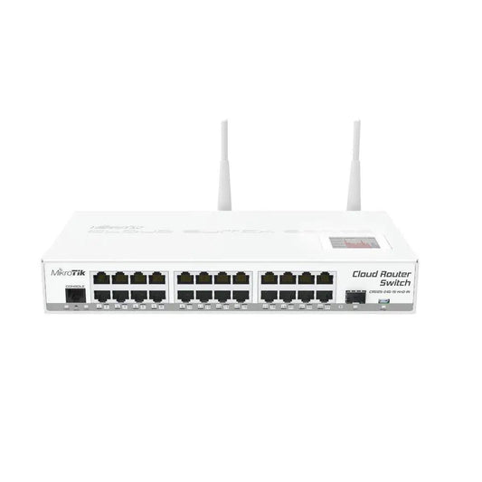 MikroTik CRS125-24G-1S-2HnD-IN Cloud Router Gigabit Switch, Fully Manageable Layer 3, 24x 10/100/1000Mbps
