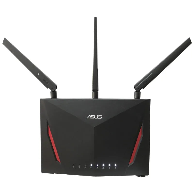 ASUS RT-AC86U AiMesh Wi-Fi 5 Router AC2900 802.11AC MU-MIMO Dual-Band, 2.9 Gbps 2.4 GHz & 5 GHz WiFi 4 Ports Gigabit - Best WiFi Mall