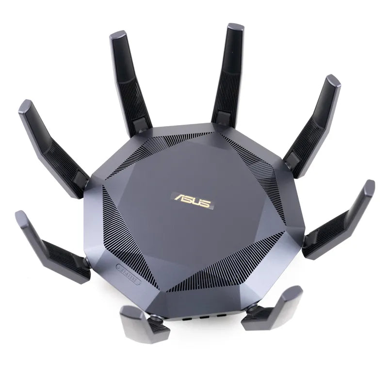 ASUS RT-AX89X AX6000 6Gbps Dual Band WiFi 6 Router, 12-Stream 6000Mbps Wi-Fi Speed, Dual 10G Ports, MU-MIMO, OFDMA, AiProtection - Best WiFi Mall