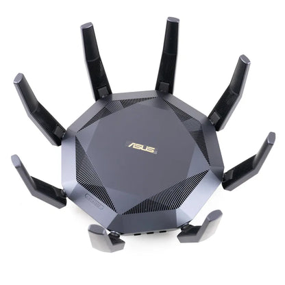 ASUS RT-AX89X AX6000 6Gbps Dual Band WiFi 6 Router, 12-Stream 6000Mbps Wi-Fi Speed, Dual 10G Ports, MU-MIMO, OFDMA, AiProtection - Best WiFi Mall