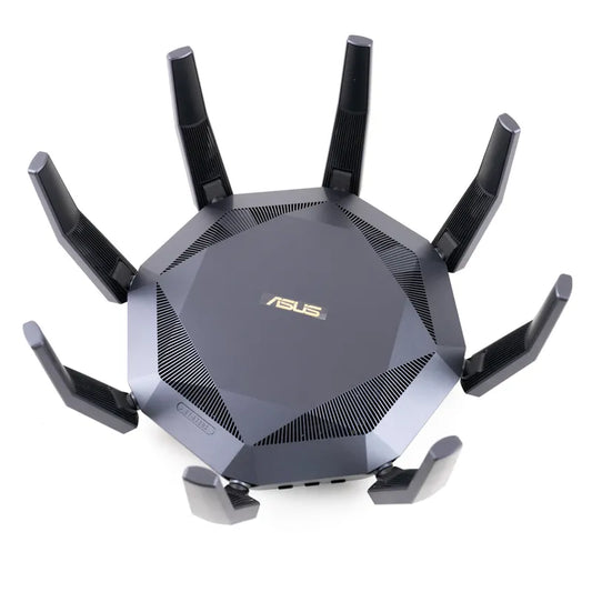 ASUS RT-AX89X AX6000 6Gbps Dual Band WiFi 6 Router, 12-Stream 6000Mbps Wi-Fi Speed, Dual 10G Ports, MU-MIMO, OFDMA, AiProtection - Best WiFi Mall