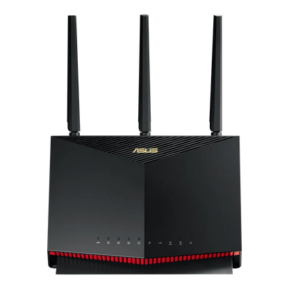 ASUS RT-AX86U AX5700 ROG Gaming WiFi Router 5700 Mbps Dual Band Wi-Fi 6 802.11ax, Up To 2500 Sq Ft & 35+ Devices, NVIDIA GeForce - Best WiFi Mall