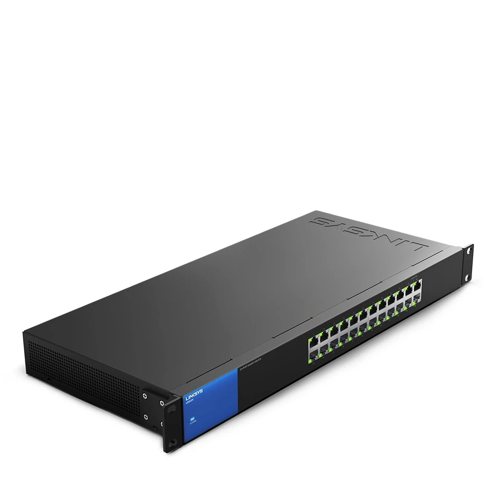 LINKSYS LGS124P With 16-Port PoE+ Switch Business Desktop Gigabit Wired Connection Speed Up To 1,000 Mbps 24 Gigabit Ethernet - Best WiFi Mall