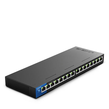 LINKSYS LGS116P 16-Port Switch With 8xPoE+ Business Desktop Gigabit Wired Connection Speed Up To 1,000 Mbps 16 Gigabit Ethernet - Best WiFi Mall