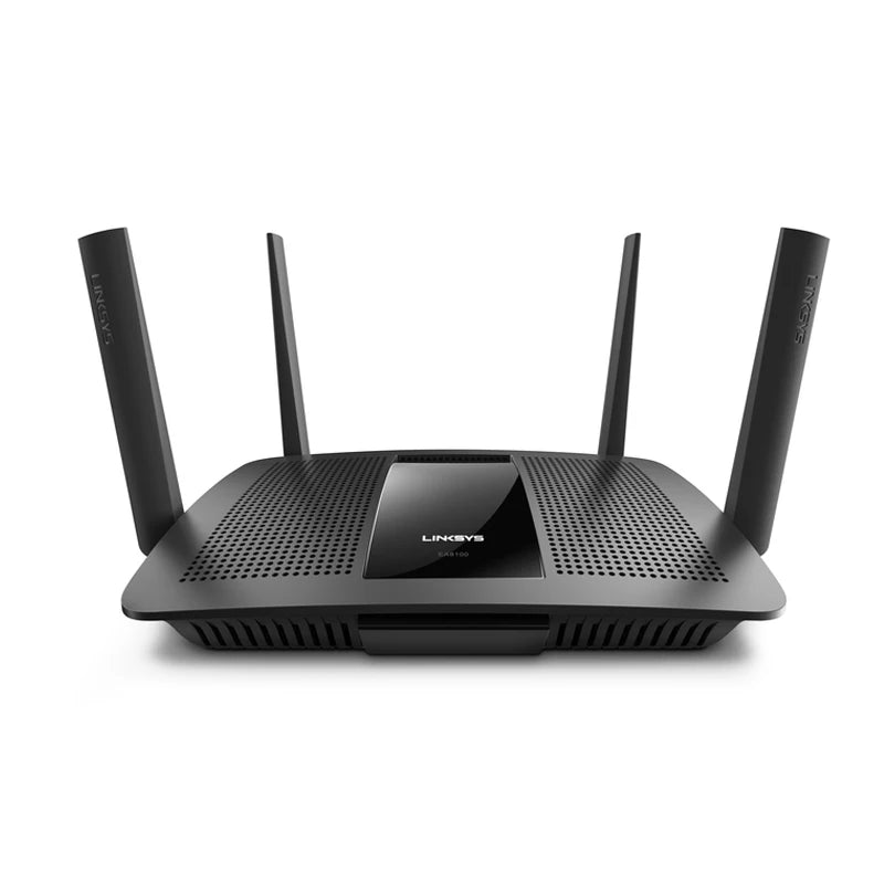 LINKSYS EA8100 Wi-Fi Router AC2600 Max-Stream MU-MIMO Gigabit Smart, Dual-Band Up To 2.6 Gbps WiFi Speeds, 15+ Devices