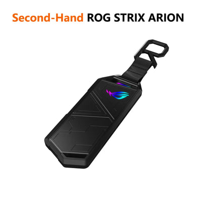 ASUS ROG STRIX ARION External Hard Disk M.2 NVMe SSD Enclosure USB3.2 GEN2 Type-C, Fits PCIe 2280/2260/2242/2230 M/M+B Key - Best WiFi Mall