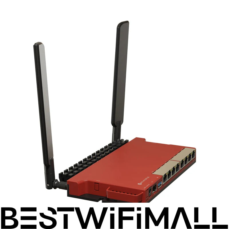 MikroTik L009UiGS-2HaxD-IN WiFi Router, Powerful Dual-Core ARM CPU,With PoE, 2.5G SFP Port, 2.4 GHz 802.11AX Dual-Chain Wireless - Best WiFi Mall