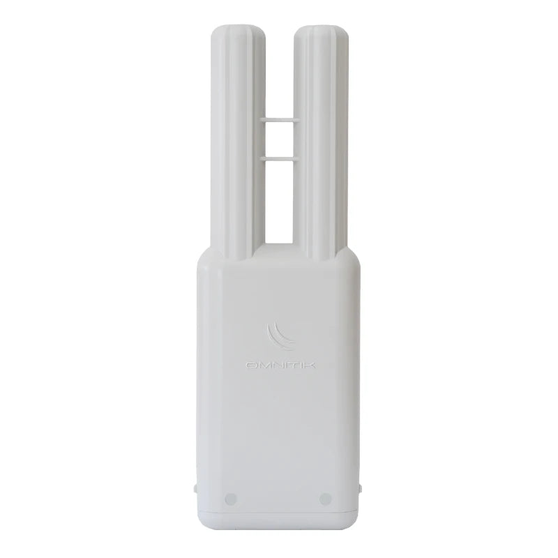 MikroTik RBOmniTikU-5HnD OmniTIK 5 Outdoor WiFi AP, 7.5dBi Integrated AP, 5GHz Dual Chain, 5xEthernet Ports, Wireless Bridge - Best WiFi Mall