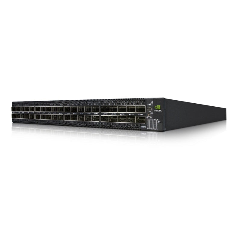 NVIDIA Mellanox MQM8790-HS2F Quantum HDR InfiniBand Switch 40xHDR 200Gb/s Ports in 1U Switch 16Tb/s Aggregate Switch Throughput - Best WiFi Mall