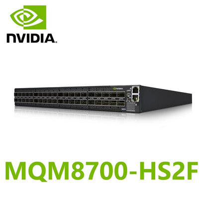 NVIDIA Mellanox MQM8700-HS2F Quantum HDR InfiniBand Switch 1U 40 x HDR 200Gb/s Ports 16Tb/s Aggregate Switch Throughput - Best WiFi Mall