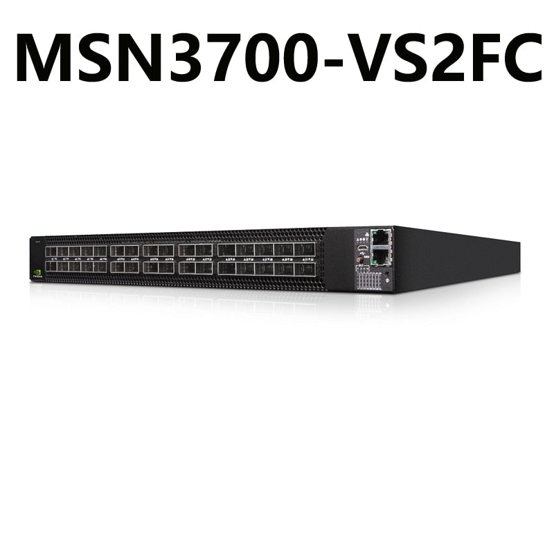 NVIDIA Mellanox MSN3700-VS2FC Spectrum-2 200GbE 1U Open Ethernet Switch Cumulus Linux System 32 x 200GbE QSFP56 - Best WiFi Mall