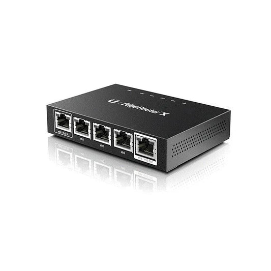 UBIQUITI ER-X Router EdgeRouter X Advanced Gigabit Ethernet Routers 256MB Storage 5x Gigabit RJ45 Ports - Best WiFi Mall