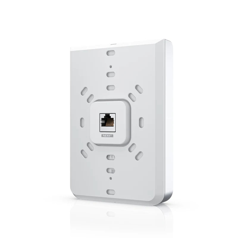 UBIQUITI U6-IW UniFi6 In-Wall AP Wall-mounted WiFi 6, 5.3 Gbps,2.4/5GHz bands Wireless access point with a built-in PoE switch - Best WiFi Mall