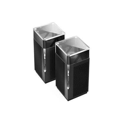 ASUS ZenWiFi Pro XT12 Wider Range Superior Speed, Whole-Home Mesh WiFi Router, OFDMA&MU-MIMO,12-Stream, 1.1GMbps, 2x2.5G Ports - Best WiFi Mall