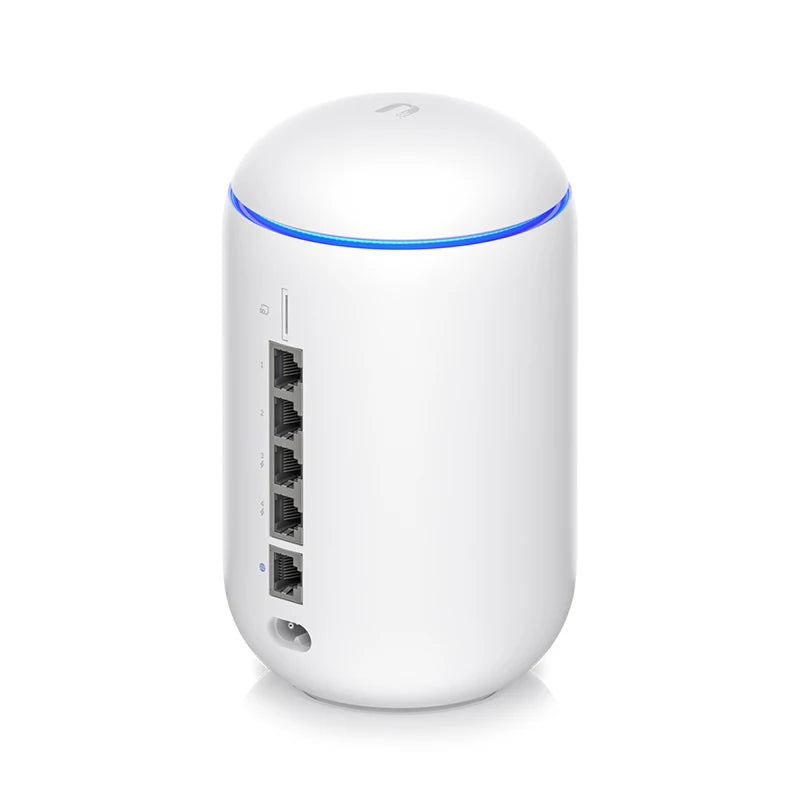 UBIQUITI UDR Dream Router Security Gateway, UniFi OS Console with an integrated WiFi 6 Router and multiple PoE & storage ports - Best WiFi Mall