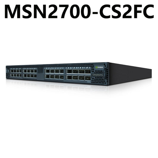 NVIDIA Mellanox MSN2700-CS2FC Spectrum 100GbE 1U Open Ethernet Switch 32x100GbE Posts - Best WiFi Mall