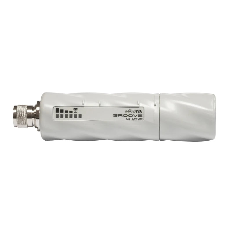 MikroTik RBGrooveGA-52HPacn GrooveA 52 ac 2.4GHz/5GHz AP/Backbone/CPE, 802.11ac, Gigabit Ethernet, N-male connector,Omni antenna - Best WiFi Mall