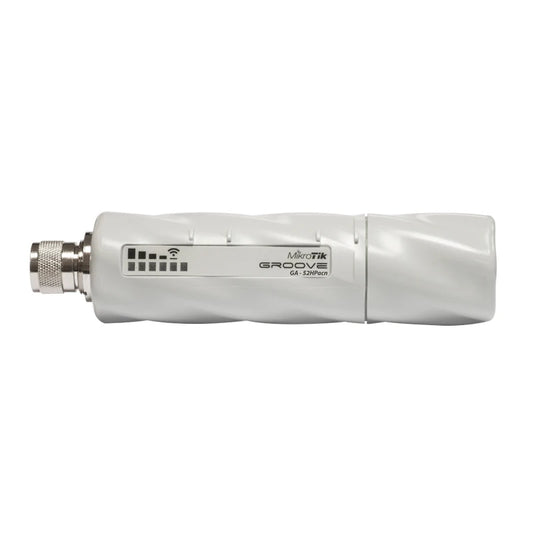 MikroTik RBGrooveGA-52HPacn GrooveA 52 ac 2.4GHz/5GHz AP/Backbone/CPE, 802.11ac, Gigabit Ethernet, N-male connector,Omni antenna - Best WiFi Mall