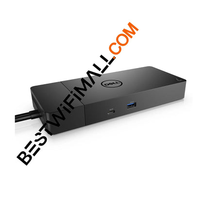 Dell WD19S Docking Station Dual Monitor Bundle Dock with 180W Power Supply + HDMI Cable + DisplayPort Cable + USB-C Cable