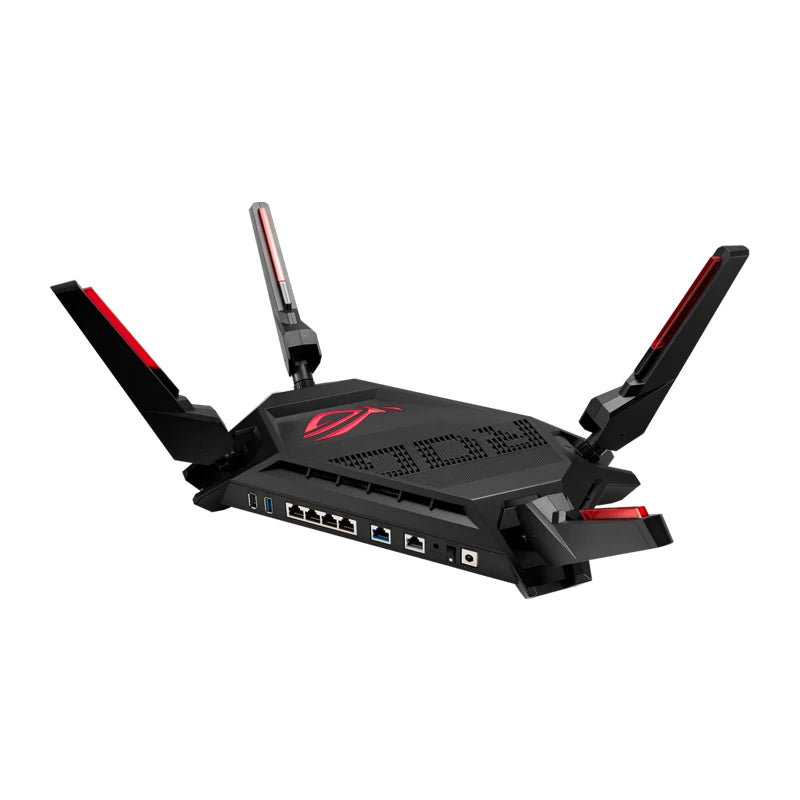 ASUS GT-AX6000 ROG Rapture Gaming WiFi Router AiMesh Router Dual-Band Wi-Fi 6 802.11AX 6000 Mbps WAN/LAN Dual 2.5G Network Ports - Best WiFi Mall