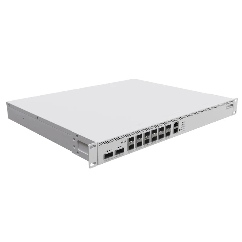 Mikrotik CCR2216-1G-12XS-2XQ Cloud Core Router 100 Gigabit networking with L3 Hardware powerful 16-core CPU 16 GB of RAM 2xM.2 - Best WiFi Mall
