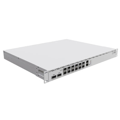 Mikrotik CCR2216-1G-12XS-2XQ Cloud Core Router 100 Gigabit networking with L3 Hardware powerful 16-core CPU 16 GB of RAM 2xM.2 - Best WiFi Mall