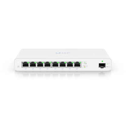 UBIQUITI UISP-R UISP Router Gigabit PoE router for MicroPoP applications, 8xGbE RJ45 ports with 27V passive PoE, 1G SFP port - Best WiFi Mall