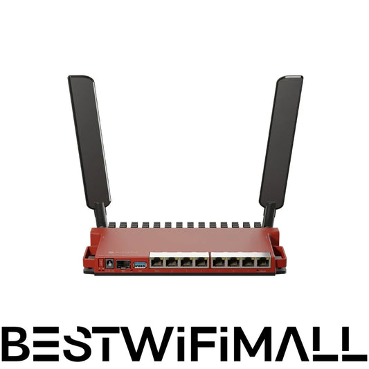 MikroTik L009UiGS-2HaxD-IN WiFi Router, Powerful Dual-Core ARM CPU,With PoE, 2.5G SFP Port, 2.4 GHz 802.11AX Dual-Chain Wireless - Best WiFi Mall