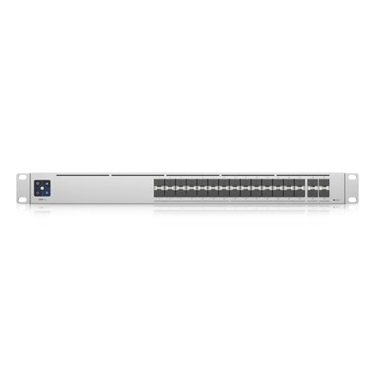 UBIQUITI USW-Pro-Aggregation Switch Pro Aggregation 28x10G SFP+, 4x 25G SFP28 Ports, 760Gbps Switching capacity Layer 3 switch - Best WiFi Mall