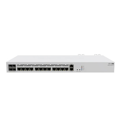 Mikrotik CCR2116-12G-4S+ Router 16-core ARM CPU based CCR 36- core CCR, 6x faster BGP performance. Includes an M.2 PCIe slot - Best WiFi Mall