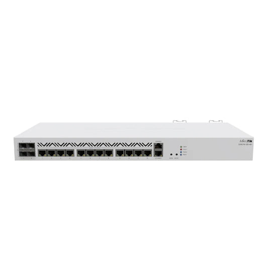 Mikrotik CCR2116-12G-4S+ Router 16-core ARM CPU based CCR 36- core CCR, 6x faster BGP performance. Includes an M.2 PCIe slot - Best WiFi Mall